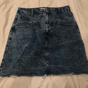 Denim skirt
